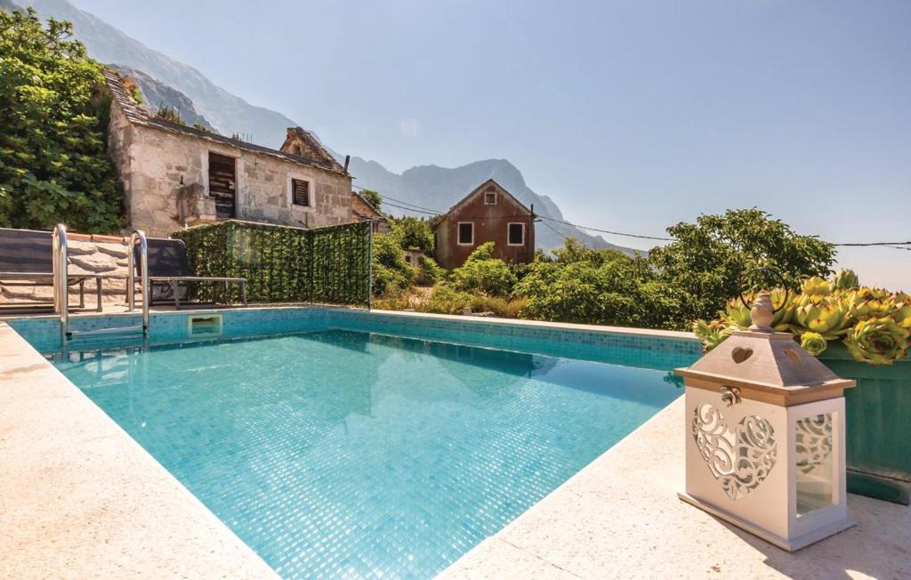 Villa Kristina - Ferienhaus Baska Voda - Topici, Private Outdoor Swimmingpool, Wifi Kültér fotó