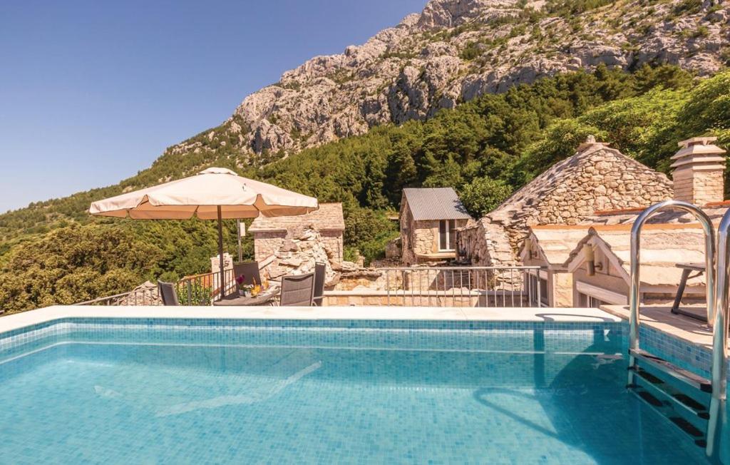 Villa Kristina - Ferienhaus Baska Voda - Topici, Private Outdoor Swimmingpool, Wifi Kültér fotó